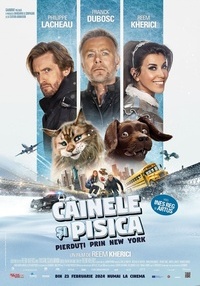 Poster Câinele și pisica: Pierduți prin New York