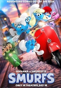 Poster Ștrumfii: Filmul - DUBLAT
